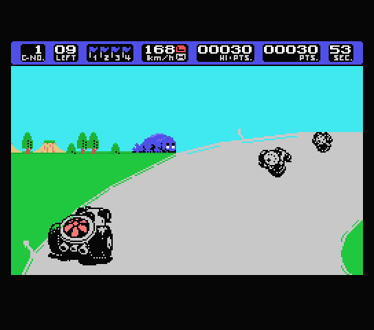 Coaster Race screenshot 3 for MSX
